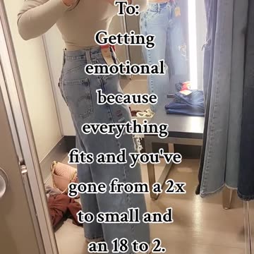 An amazing weight loss