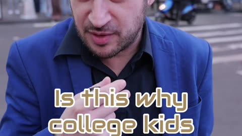 Is this why college kids can’t get jobs?!?