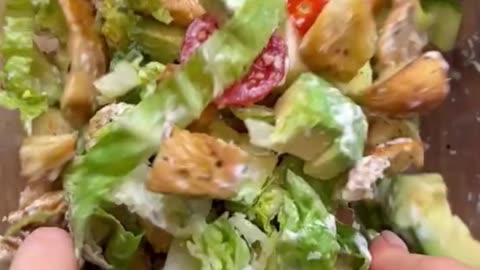 BEST High protein CEASAR SALAD