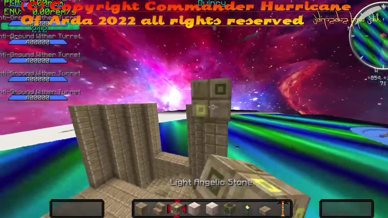 Minecraft Valkyrie Tower Build