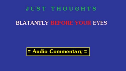 Just Thoughts - Blatantly before your eyes (2012) Retro