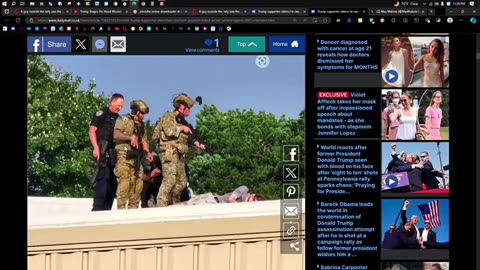 TRUMP HEAD WOUND REVELATION 13 WATCH THE PHONEY WOUND TAKE OKACE