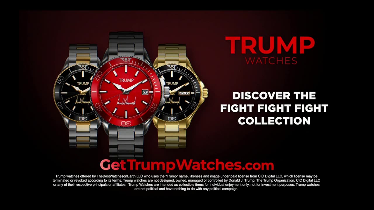Trump Watches Commercial (05/02/2025).