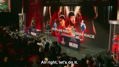 World's First Live ＂Sperm Racing＂Retarded