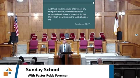 Pastor Robb Foreman // We Serve a Great Big God // Sunday school