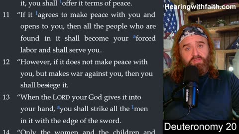 Deuteronomy 20: Rules of Warfare – Courage, Mercy, and Divine Victory in Battle