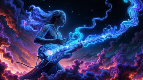 GUITAR MADNESS - 4k AI Generated Video - Minimax