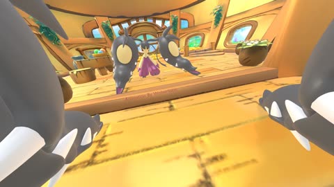 Mawile First Person Mirror POV Post Transformation Pokemon Mystery Dungeon Animation