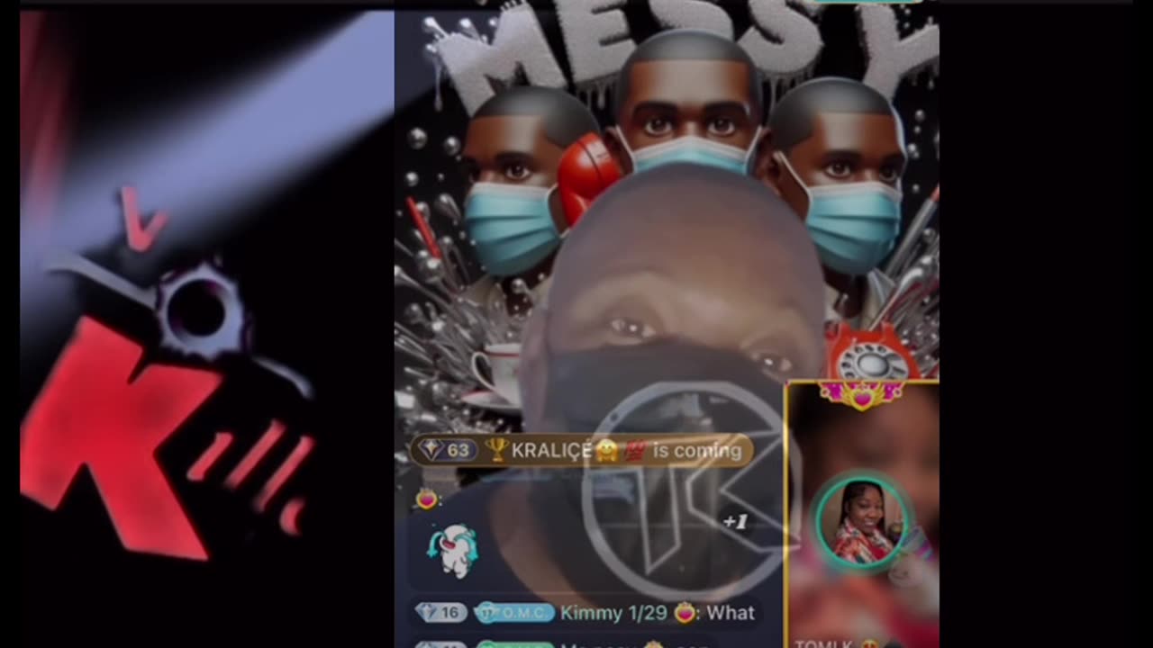 MESSY CALLER LIVE PRINCE VON TOMIKAY TRINA B & more SHIT SHOW