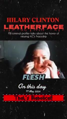 Hillary Clinton Is Leatherface