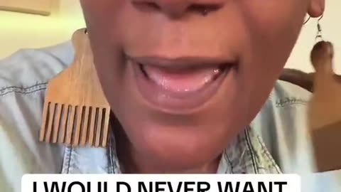 Sheboon says she would never went to be white LMAO