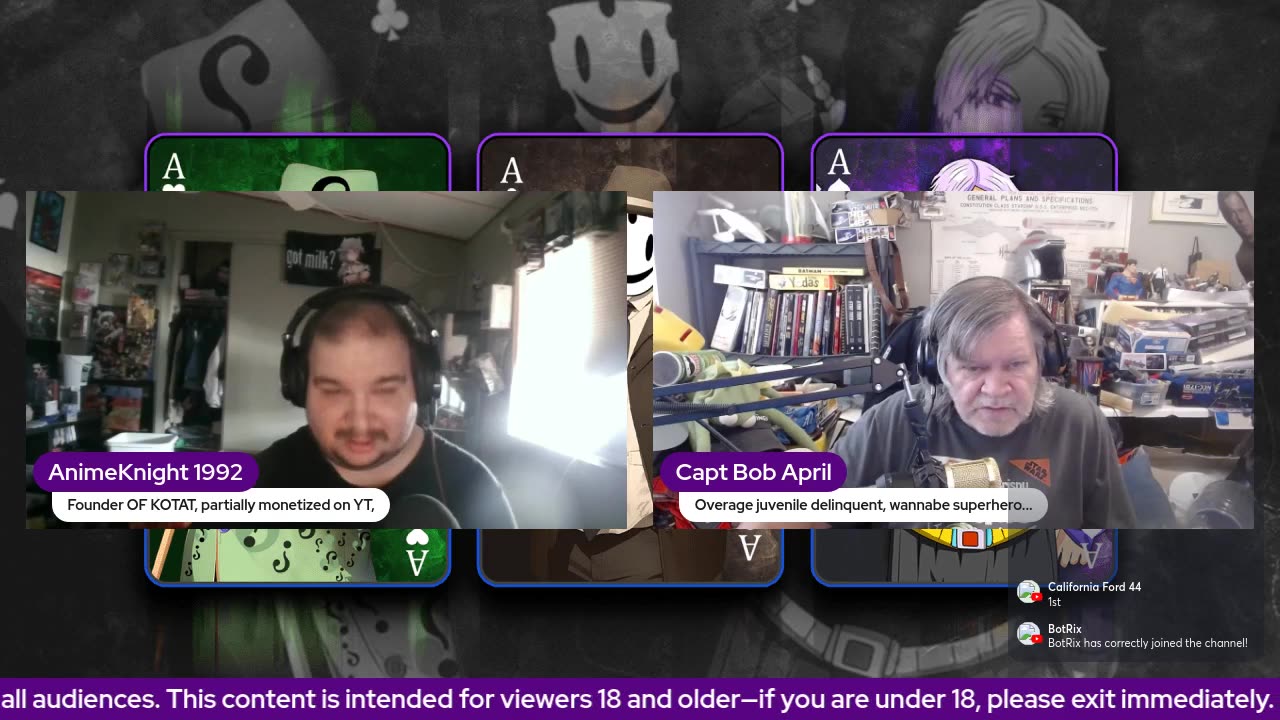 knights of the animetable