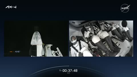 NASA SpaceX Axiom Mission 4 Launches to the International Space Station