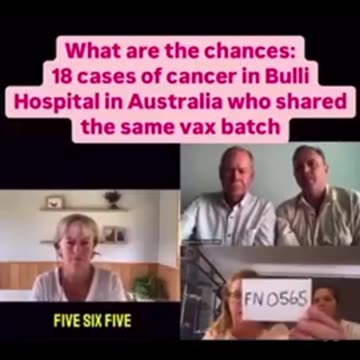 18 people in Australia injected with the same COVID vaccine batch have all developed cancer