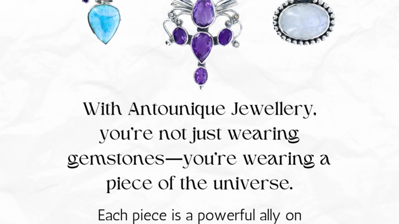 ANTOUNIQUE: The Process | Unearth Your Inner Power with the Radiance of our Jewellery #crystals