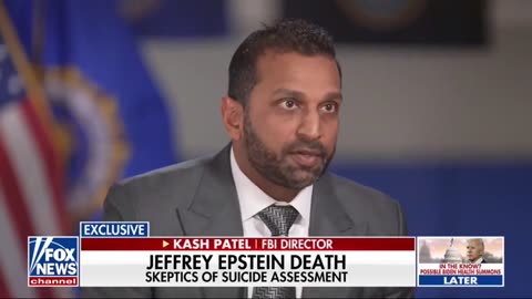 FBI Director Patel speaks on when the American People can expect to see the Epstein files.