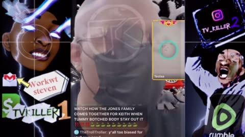 Breakdown on MC live of who came after who first Scammy or Kevin 