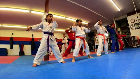 Smith Taekwondo kids class, 7-1-2025