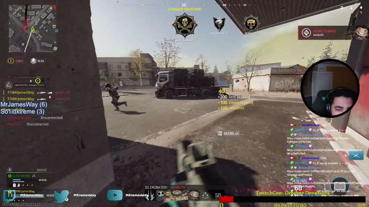 Team wipe with the quick scope #warzone #verdansk