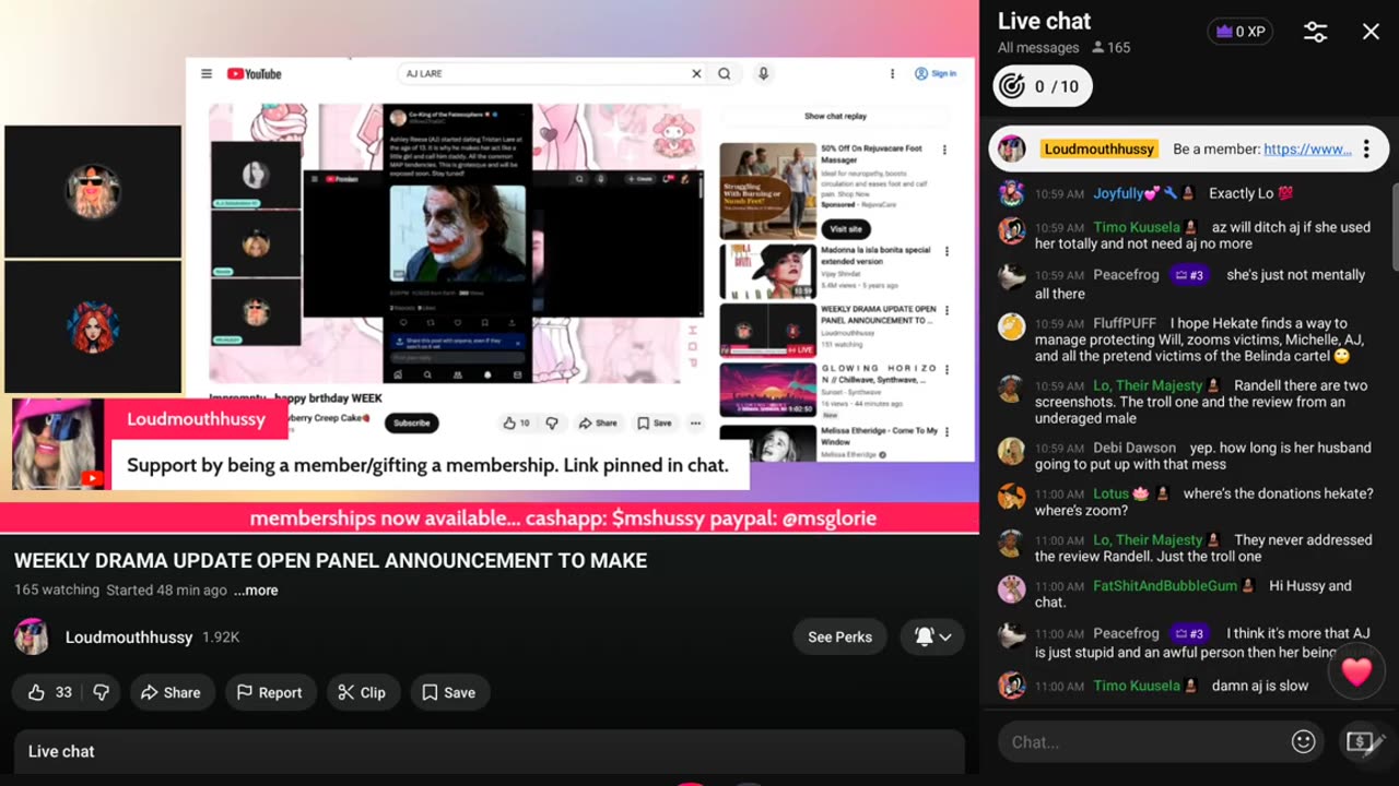 Hussy Deleted Stream 10/26