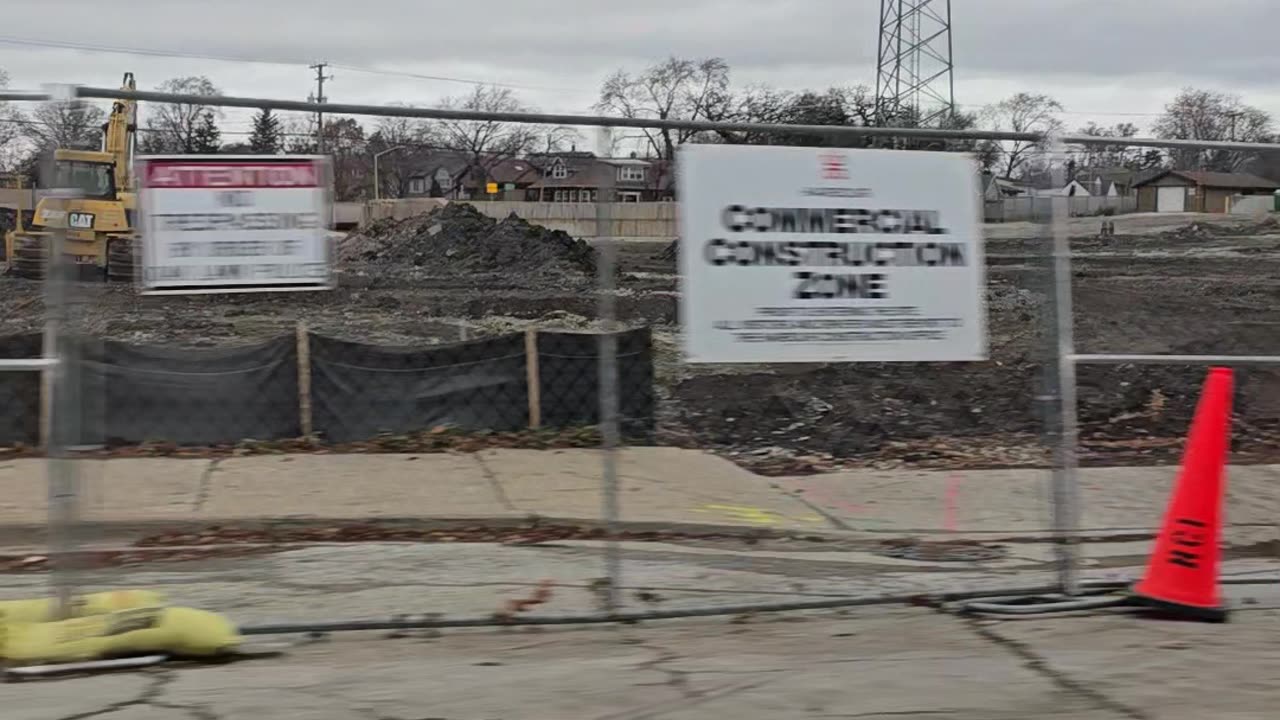 OAK LAWN,ILLINOIS PUBLIC WORKS BUILDING DEMOED
