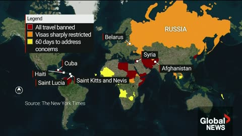 Trump admin considering to ban wider travels