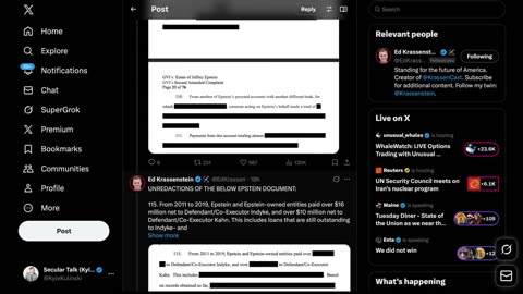 BREAKING: THEY ACCIDENTALLY LEAKED UNREDACTED EPSTEIN FILES _ The Kyle Kulinski Show