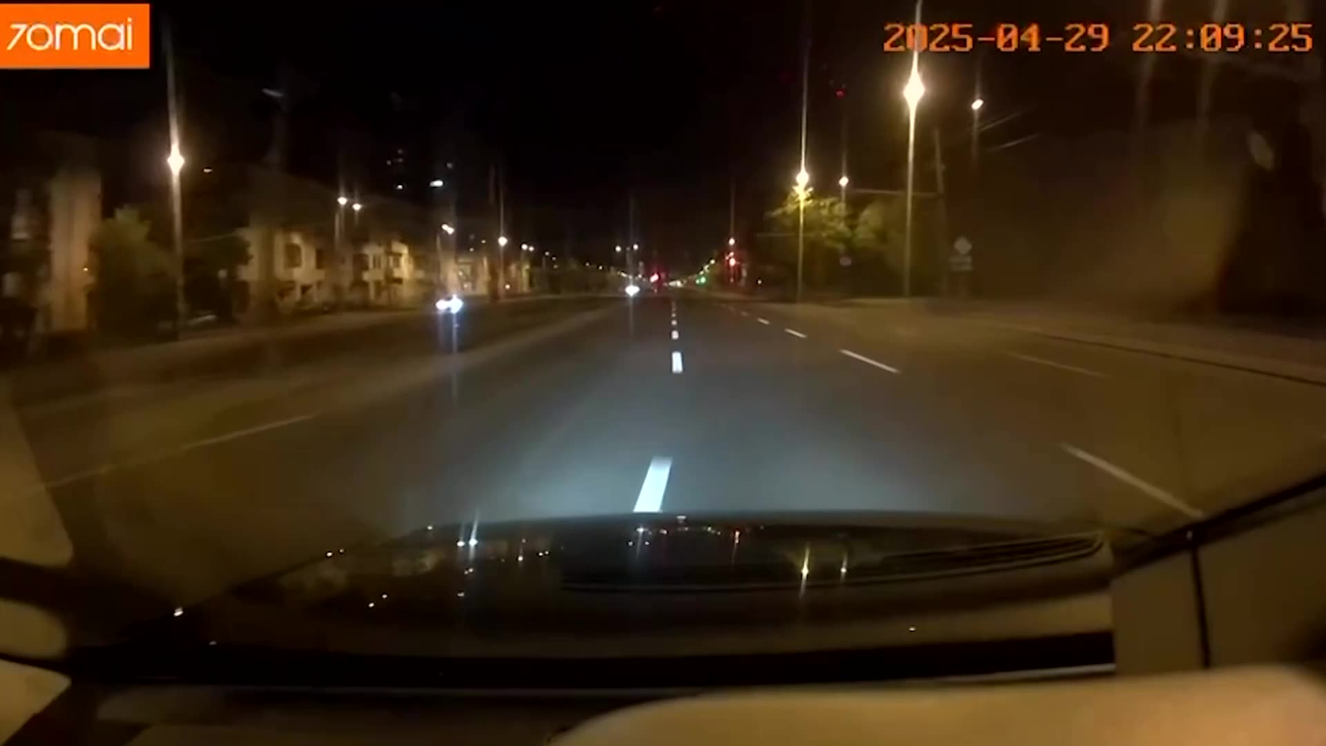 Dashcam footage shows explosion amid Ukraine drone attack