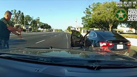 No Driver License and Fleeing, Gets Him A Felony
