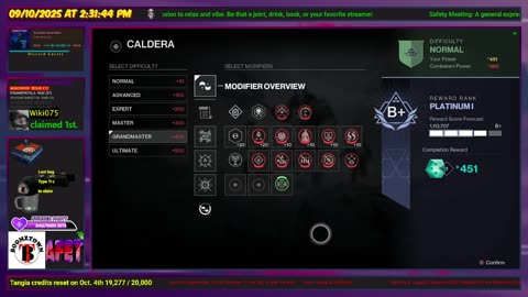 Destiny 2: 9/10/25 - I wanna play with my friends but to the mines I go. Fix it Bungie?