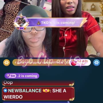 Moet lines ChinaRed n says she don't wanna talk about being bullied 5/14/25 #bigoclipandsip