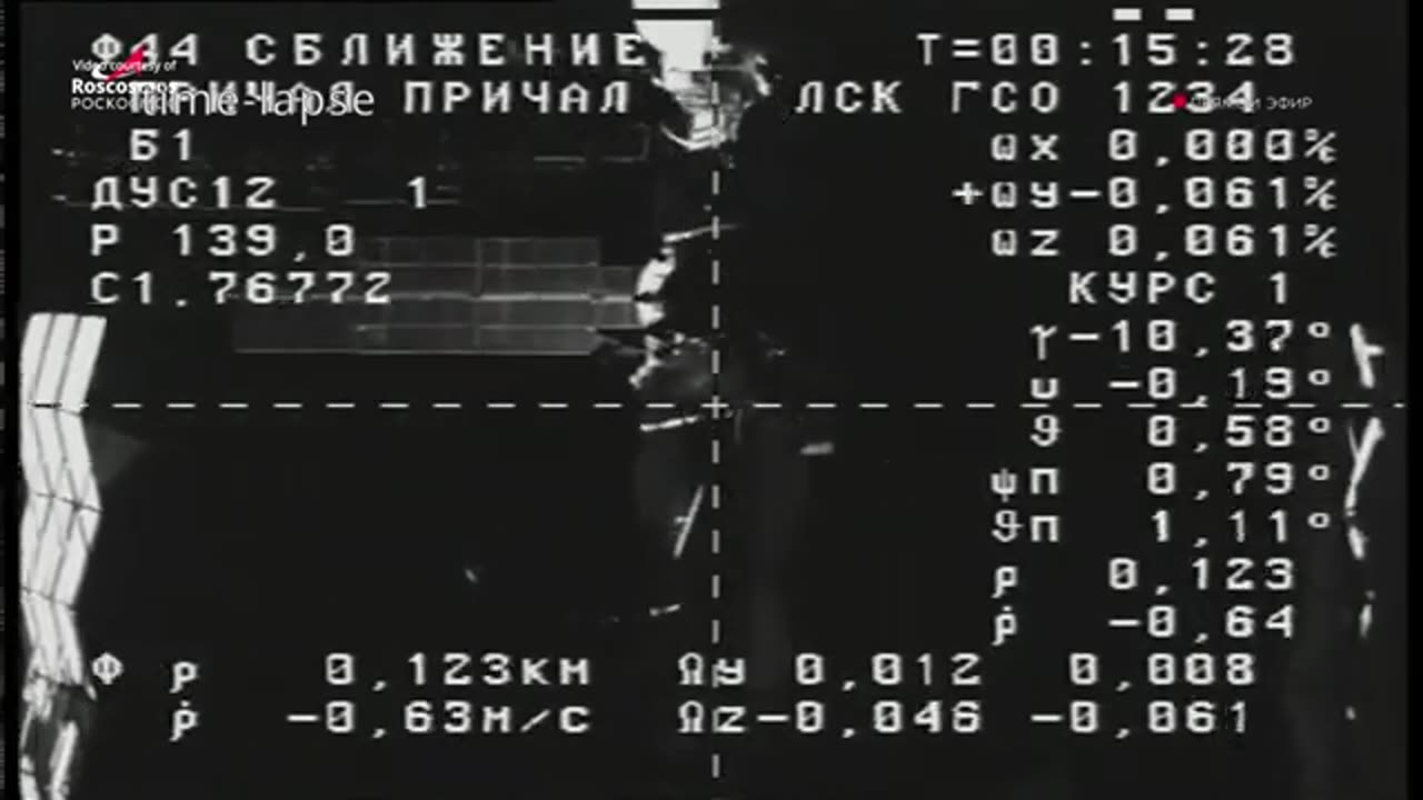 Progress MS-31 Cargo spacecraft Docks With The Space Station