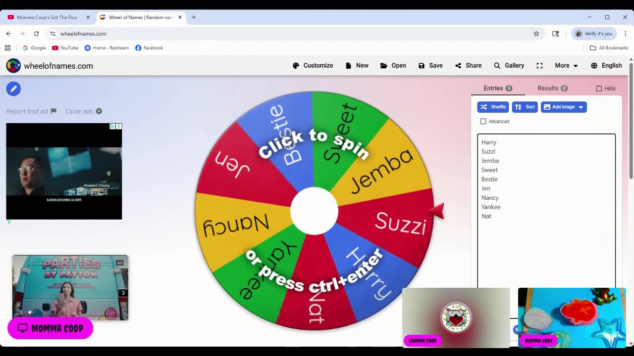 Momma Coop's Got The Pour