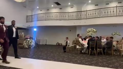 Attended Tha Graceful Pakistani Weeding Ceremony At Royal Albert Palace New Jersey USA.mp4