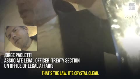 UN legal officer - Jorge Paoletti is scared of Trump (Read Description)