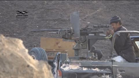 🎯🔥 Yemen Conflict | Volunteer Targets Houthi Machine Gunner in Marib | RCF