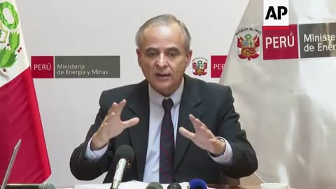 Peruvian government says illegal mining in former Nazca Lines area need to comply with regulations