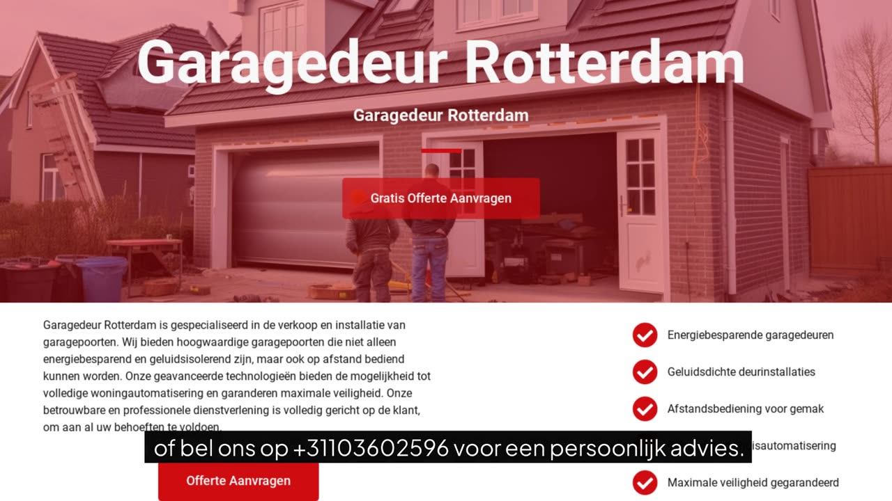 Garagedeur Rotterdam