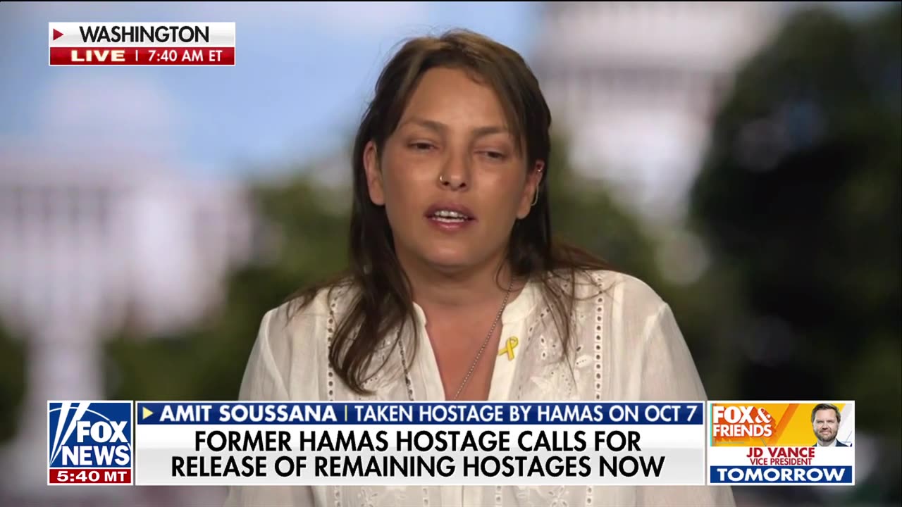 We will not tolerate this': Freed Hamas hostage calls for release of others