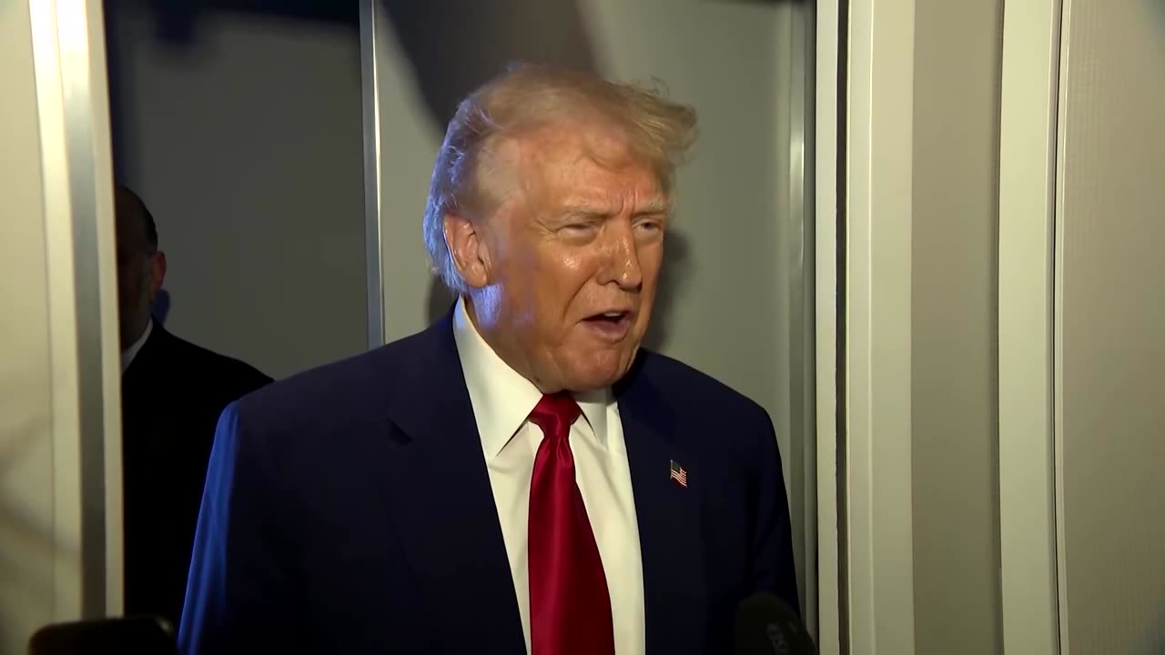 Market slide over tariffs was expected, says Trump