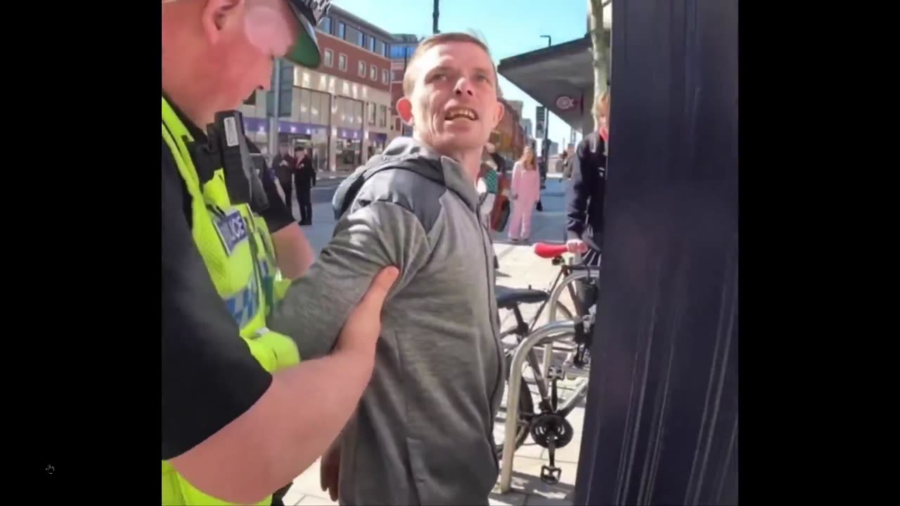 The UK is full commie. British patriot arrested for chanting "come on England"