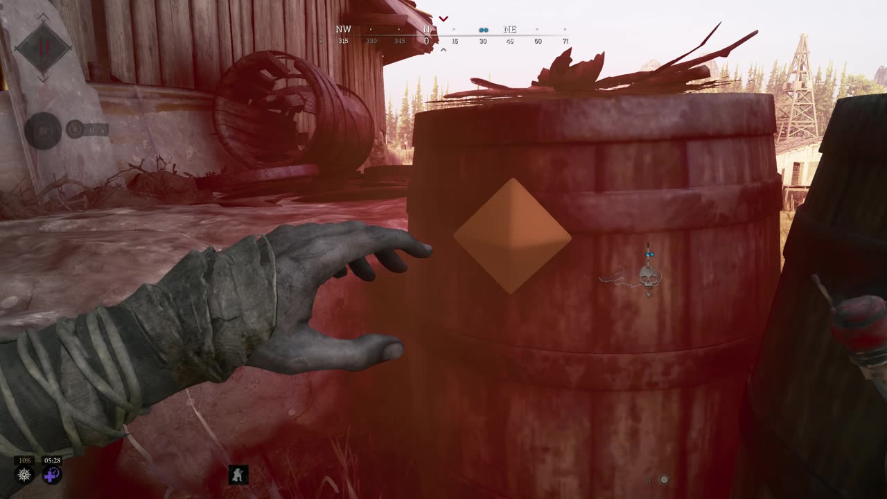 Hunt Showdown1896, It took me a bit to notice him.