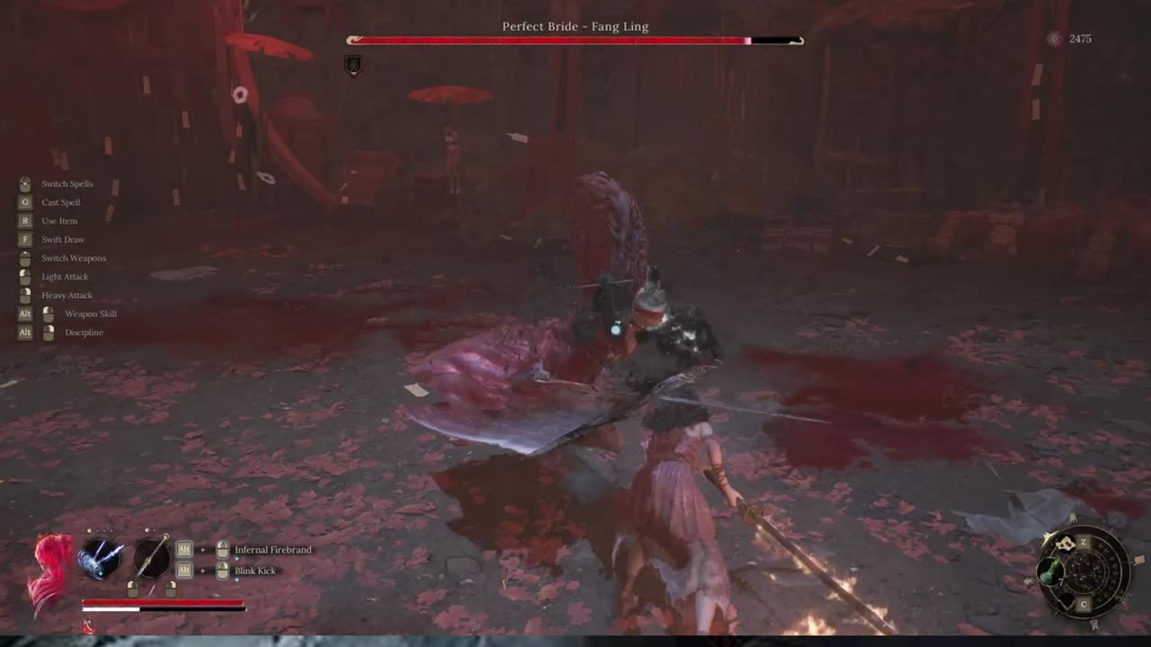 Wuchang: Fallen Feathers - Fang Ling Boss Battle #shorts