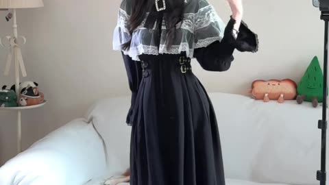 Flowy Ebony Gown Bold Slow Dance | Daily Beauty EP 1073