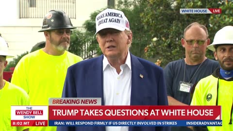 POTUS: There's a big difference between now and a week ago, right❓
