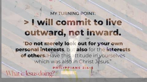 What is Jesus Doing, Pt 2 - "Jesus and Our Turning Point" (Pastor Joe Bevelacqua)