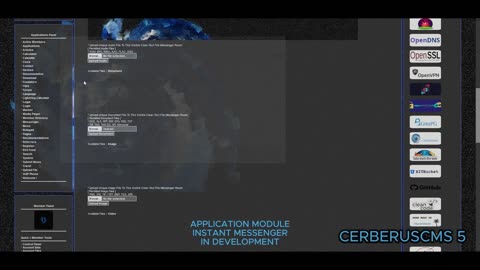 [2024-09-11] CerberusCMS - 5 - SVD - Application - Instant Messenger - Video File Part - 01 OF 04