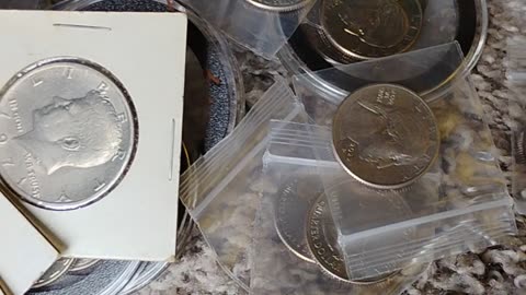 Some of the coin collection