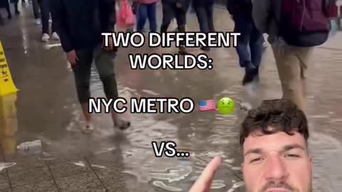 NYC metro Vs Russia Metro. hmmmm