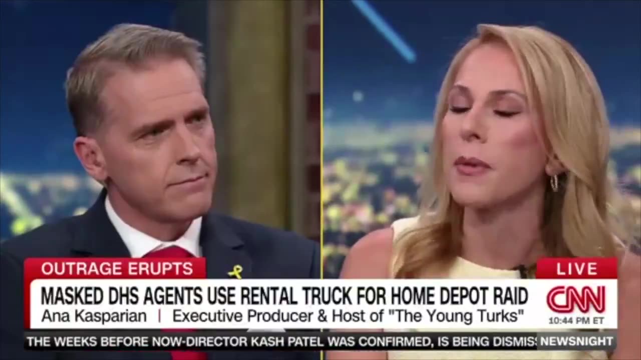 Scott Jennings Triggers Ana Kasparian Over ICE Violence